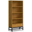Bibliothèque industrielle en bois massif l 30 "à 2 tiroirs Banting-320231979