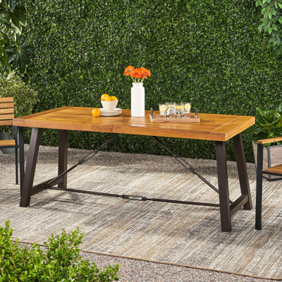Outdoor Picnic Table , 70.55 " W 33.52 " D