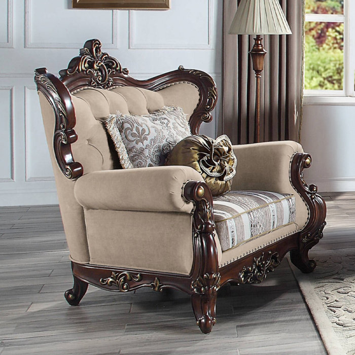 Chaise Ragnar avec 2 coussins