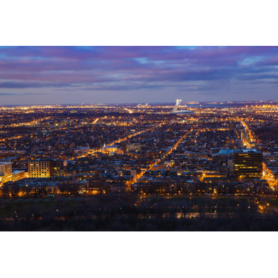 Montreal by Mirceax - Wrapped Canvas Print