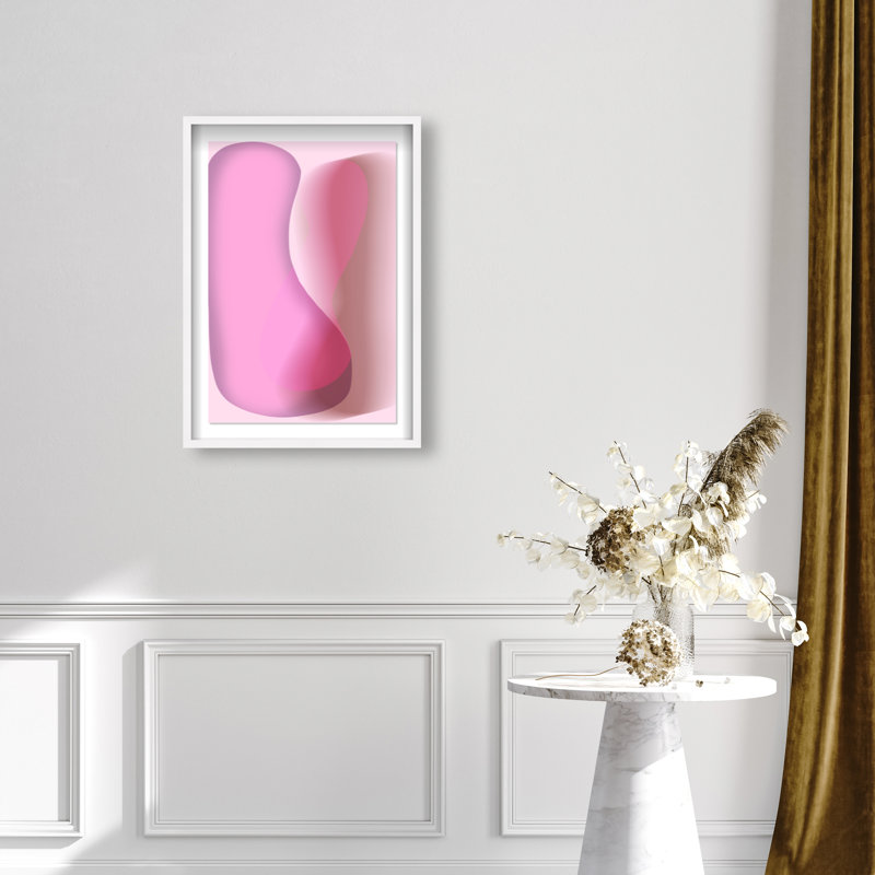 Dancing Lovers Print by Oliver Gal, 25.5"H x 17.5"W, White Shadowbox