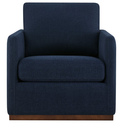 Bobbi Upholstered Swivel Armchair