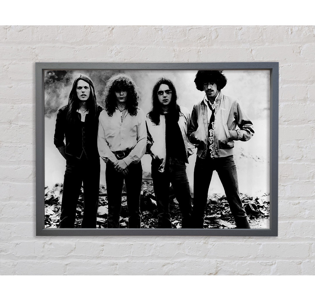 Thin Lizzy - Einzelner Bilderrahmen Kunstdrucke auf Leinwand