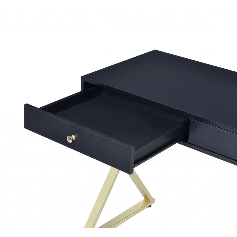 Genoveva Metal Base Secretary Desk
