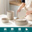 Stoneware Dinnerware Set 12 Piece - Service for 4-1674470195
