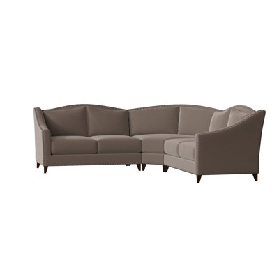 Carolina Upholstered L-Shaped Sectional Symmetrical