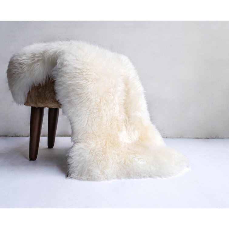 Genuine Sheepskin Rug Natural White - Genuine New Zealand Sheepskin Rug