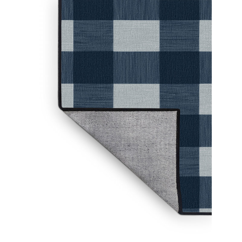 Tapis botanique lavable à la machine, Carré 4 pi