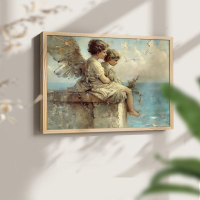 Angels From Above-CIX - Reproduction encadrée - Restickable