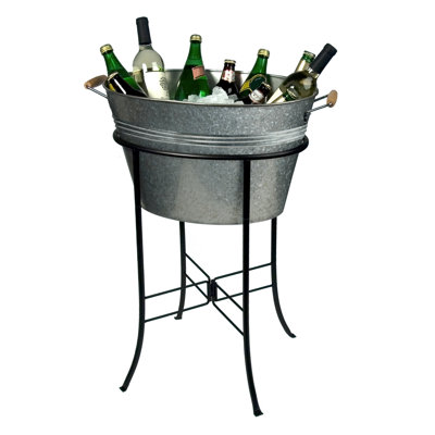 Evelett Metal Beverage Tub