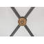 Single Panel Iron Fireplace Screen