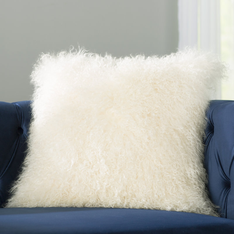 Encil Feather Throw Pillow