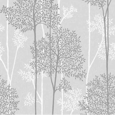 Rouleau de papier peint floral et botanique 33 pi x 20 po Innocence