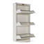 Antibacterial 3 Tier Metal Shoe Cabinet without Holes-87685175