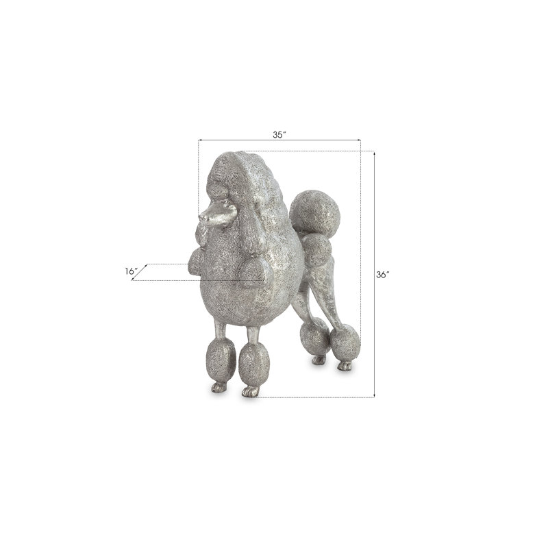 Animals Poodle Sculpture