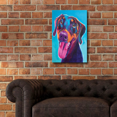 "Doberman - Annie" par Dawg Painter