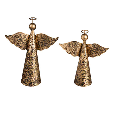 Ensemble de 2 pièces décoratives en métal