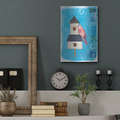 "At Home IV" par Courtney Prahl, art mural en métal "par Courtney Prahl