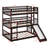Full-Over-Full-Over-Full Triple Bed With Built-In Ladder And Slide, Triple Bunk Bed With Guardrails, 3 Bed Bunk Beds For Kids-699710949