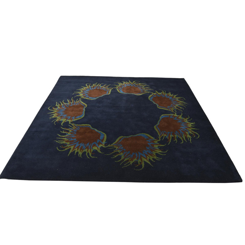Tapis bleu marine 8 pi Pineland