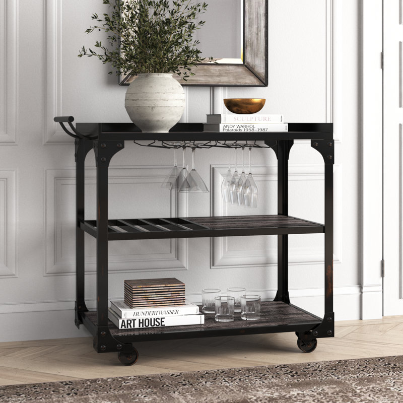 Jaweriya Metal Bar Cart