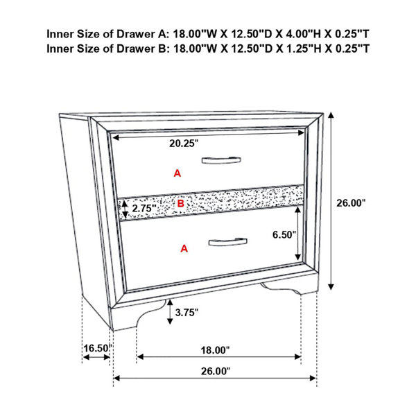 Dimensions du produit
