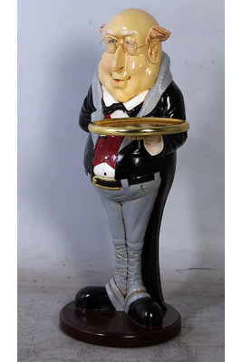 Brookefields Fat Butler Small Statue