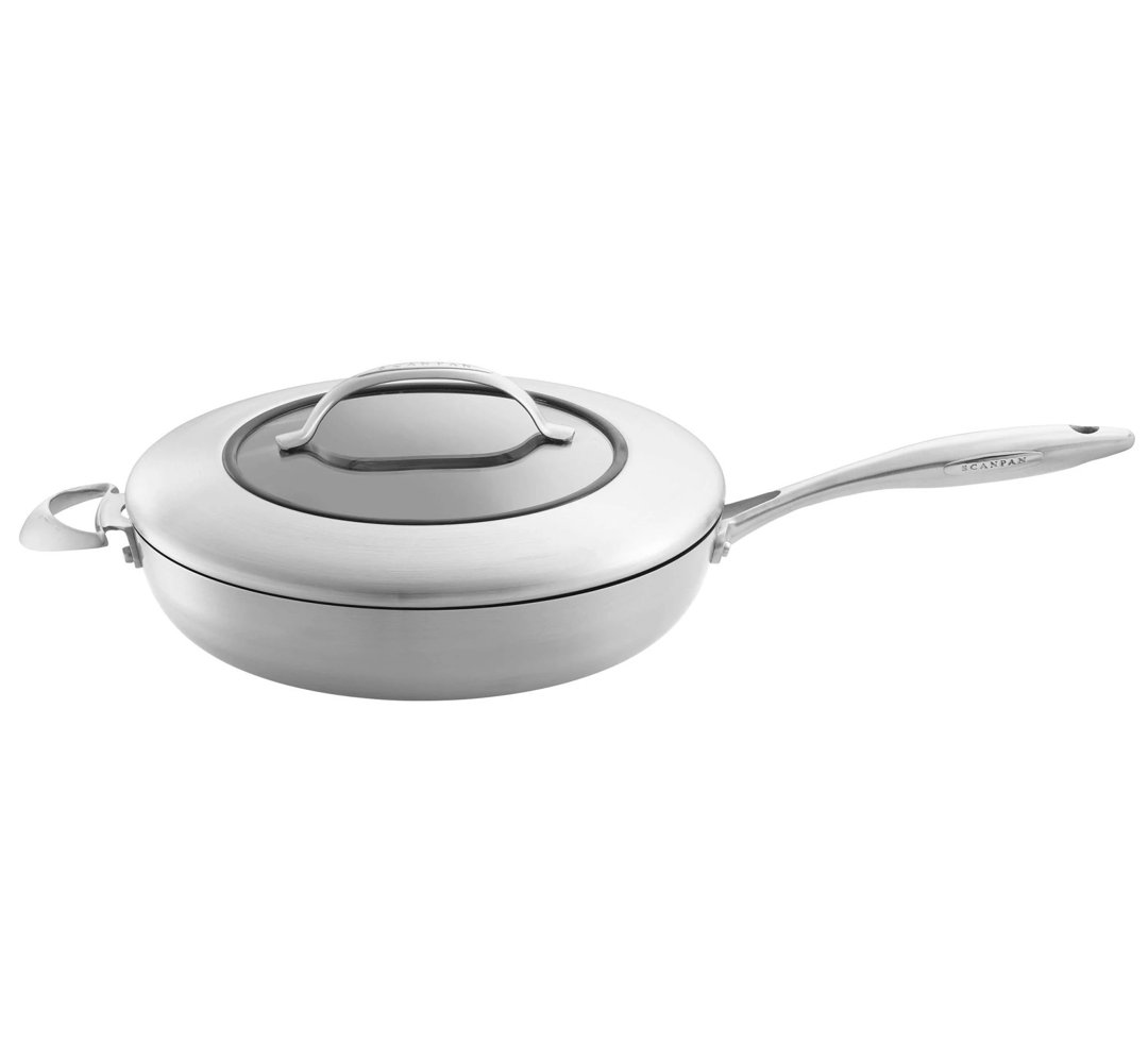 Scanpan CTX Non Stick Aluminum Saute Pan with Lid SCANPAN