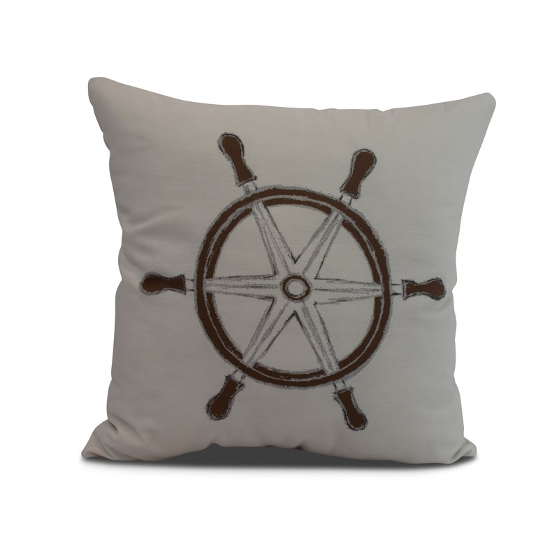 Housse et insert de coussin carré Nantucket, Ivoire, 20 po x 20 po