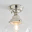 Choquette Glass Semi Flush Mount-70657131