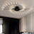 42-light Creative Nordic Flush Mount Light Led Firework Semi Flush Ceiling Light-440484863