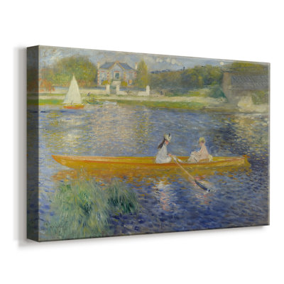 The Skiff (La Yole)-Pierre-Auguste Renoir-Gallery Wrapped Canvas-1875