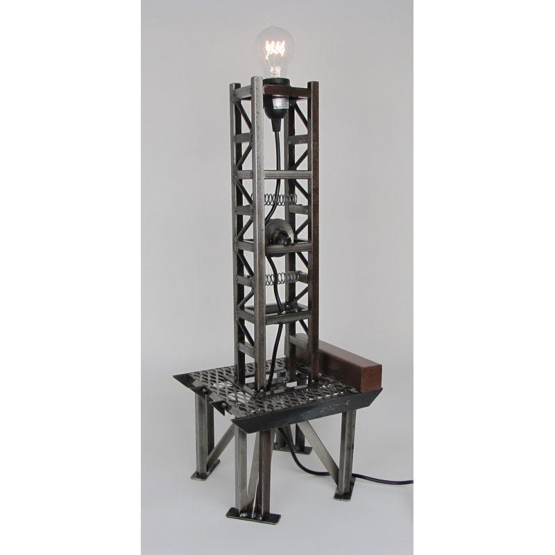 Lampe de table 25 po gas puits