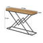 119.9cm Solid Wood Top Console Table