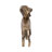 Decorative Geometric Dog Sculpture Figurine for Home Decor – Artistic Statue Perfect for Office, Bedroom, or Living Room Decoraiton – 13", Gold