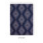 Tapis d'extérieur lavable bleu marine et ivoire 5 pi x 7 pi Toma