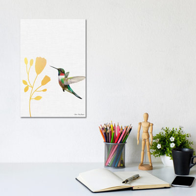 " Hummingbird And The Flower "