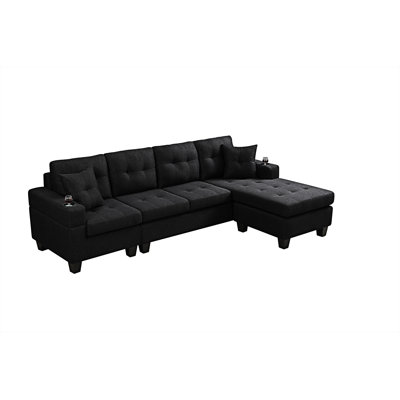 Calliandra Upholstered L-Shaped Sectional
