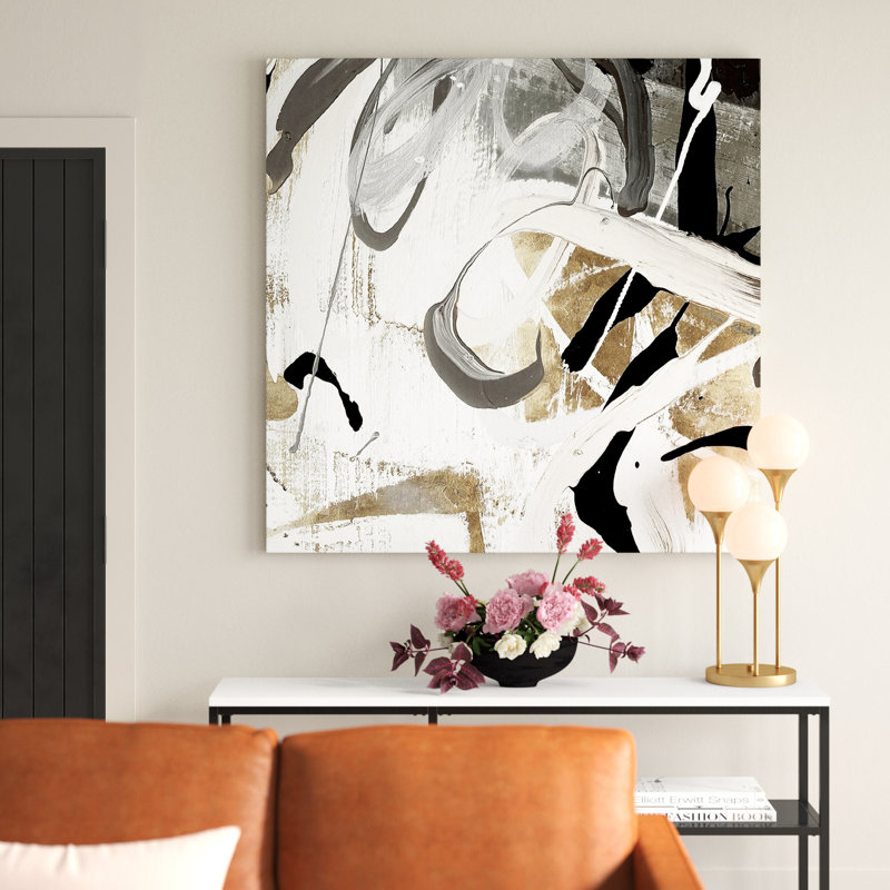 Tangled I - reproduction d'art sur toile, Toile tendue, H 48 po x l 48 po, Sans cadre