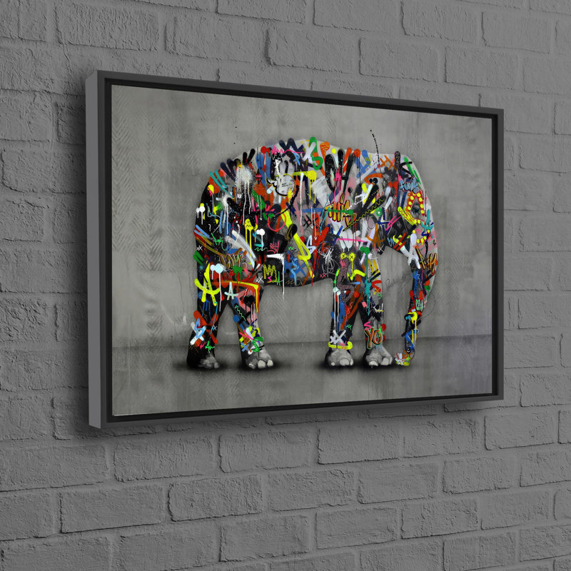 Print on Canvas, 20 cm H x 30 cm W, Black, Framed Print without Mat