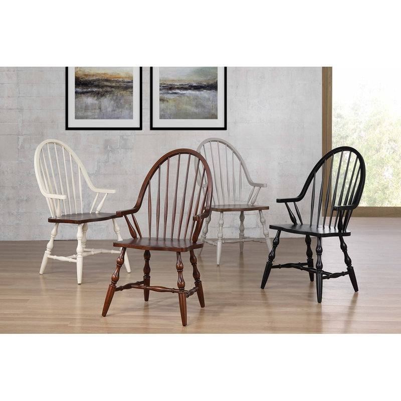 Country Grove 18'' H Solid Wood Armchair