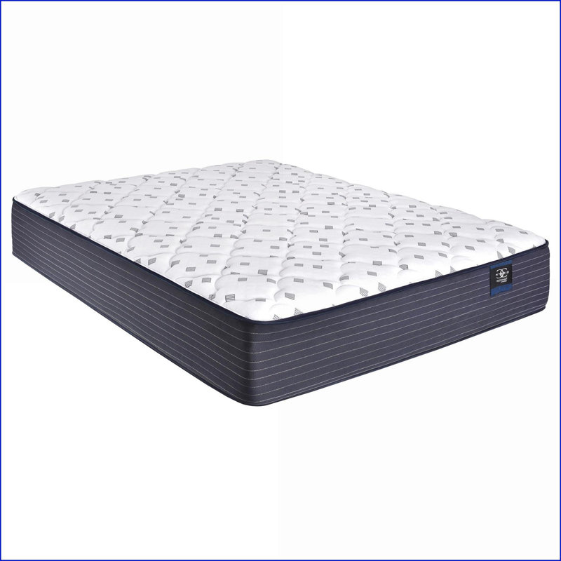 Matelas, matelas simple 11 po Restonic ComfortCare Hybrid Direct | Mousse | Blanc neige + bleu ciel