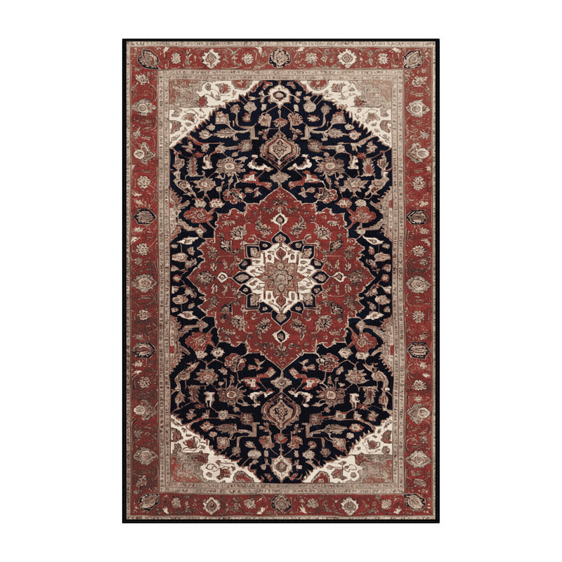 Tapis brun lavable à la machine, Tapis de couloir 2 pi x 4 pi