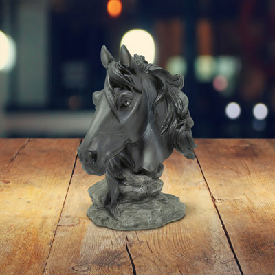 4.5"H Horse Bust Figurine