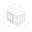 4Life 8x6 Pressure Treated Double Door Pent Summerhouse-87224186