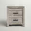 Table de chevet 2 tiroirs Decker