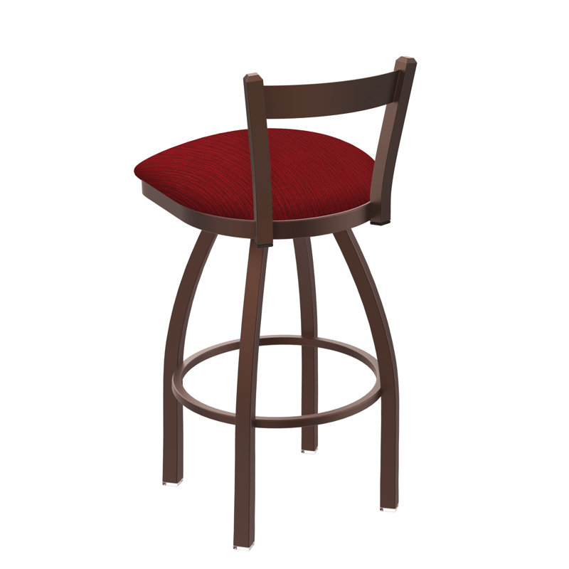 Tabouret de bar 821 Catalina, Rubis graphique, Bronze, Tabouret de comptoir (assise de 25 po de hauteur)