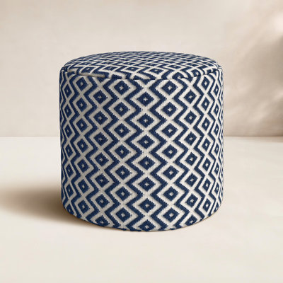 Destina Round Upholstered Outdoor Ottoman
