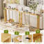 Ensemble de 2 consoles en bambou