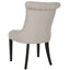 Beattie 50.04cm H Tufted Cotton Upholstered Tufted Back Side Chair-14485389